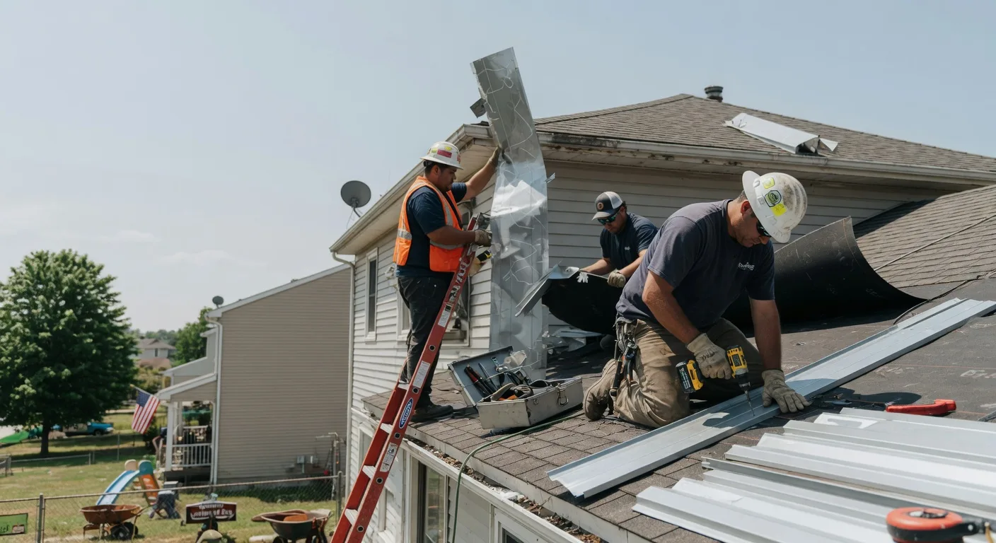 Metal Roofing Installation in Hunter, OK near me